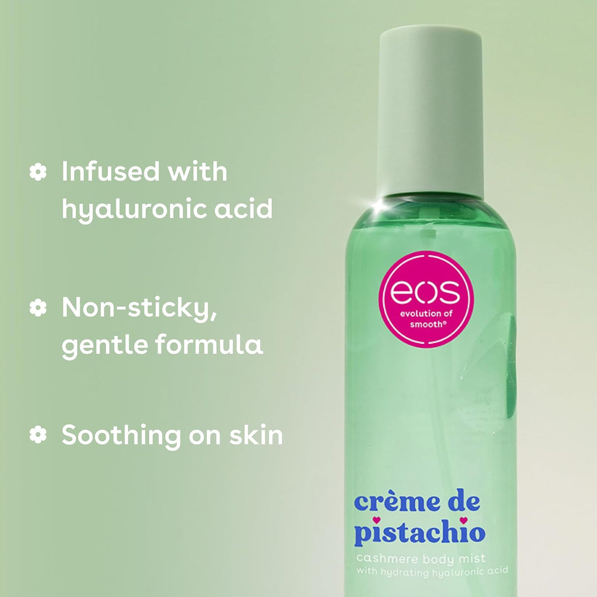 eos Crème de Pistachio Cashmere Body Mist 177ml / 6 fl oz