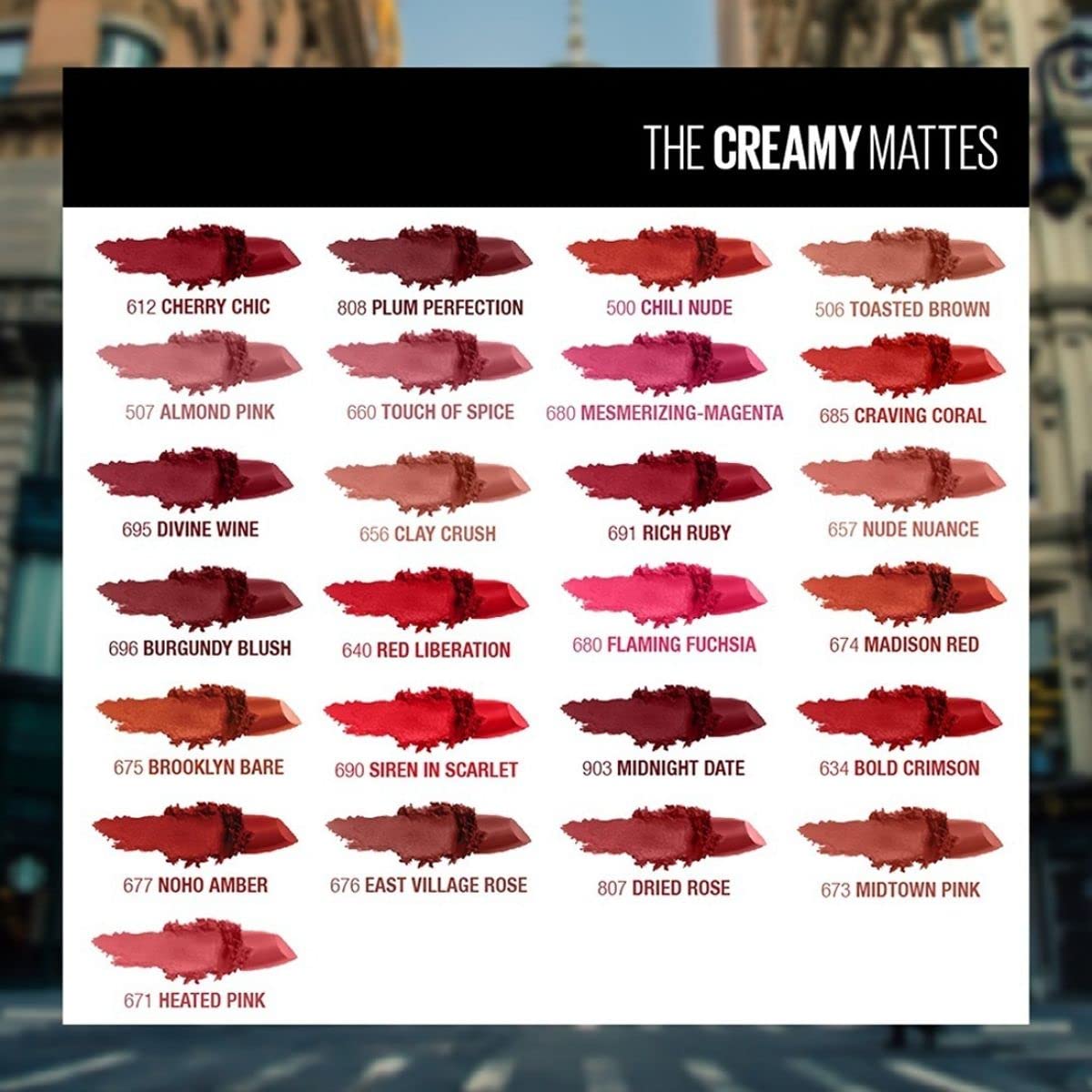 Maybelline Color Sensational Divine Wine (695 Deep Plum) Matte Lipstick - 1 Count