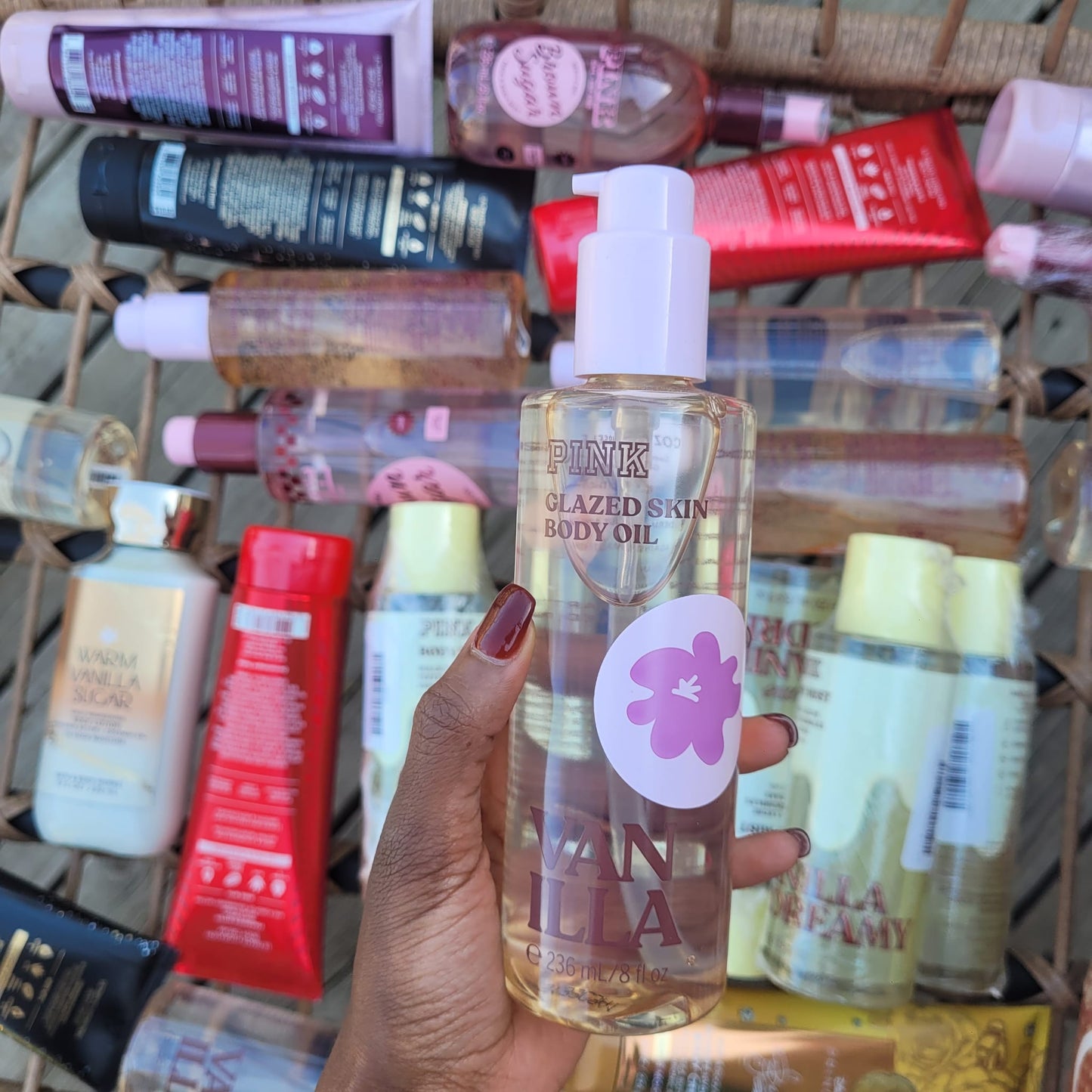 Pink Vanilla Body Oil 236ml