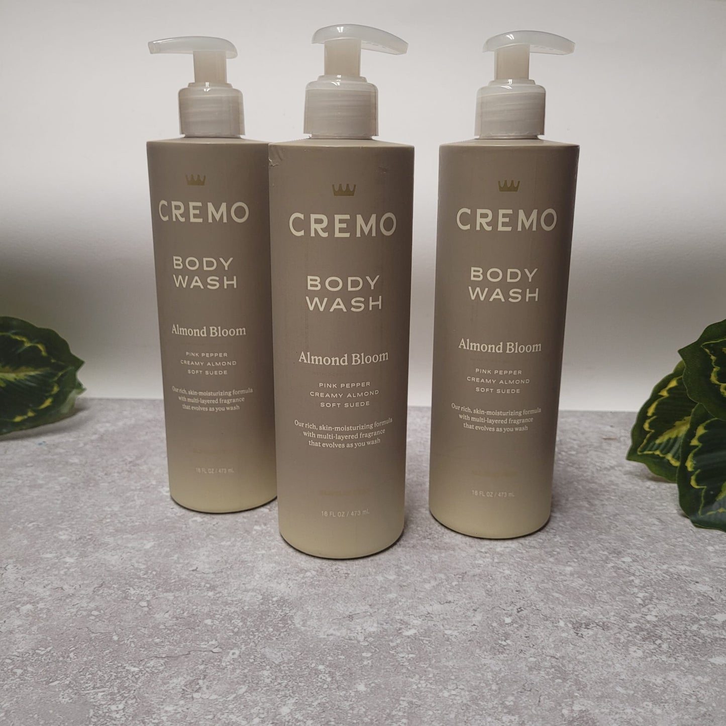 Cremo Almond Bloom Body Wash (473 ml)