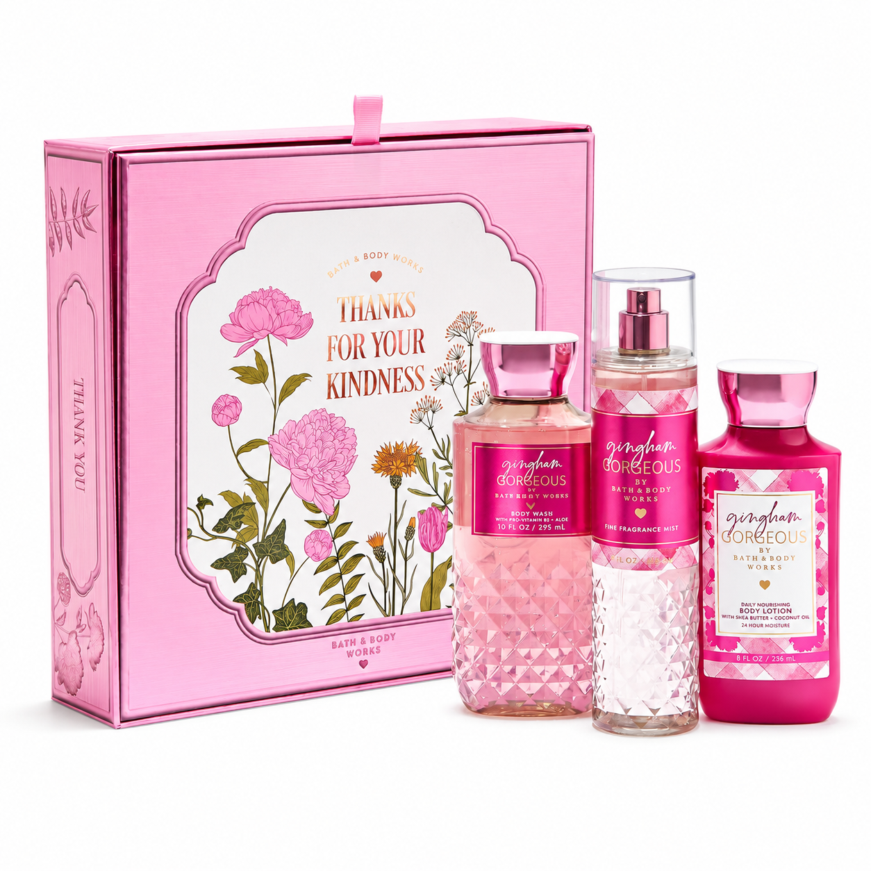 Bath & Body Works Gingham Gorgeous 3-Piece Gift Set