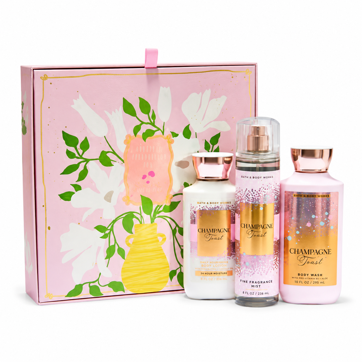 Bath & Body Works Champagne Toast 3-Piece Gift Box