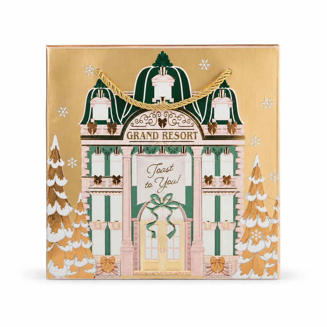 Bath & Body Works Champagne Toast 3-Piece Gift Box with Ribbon