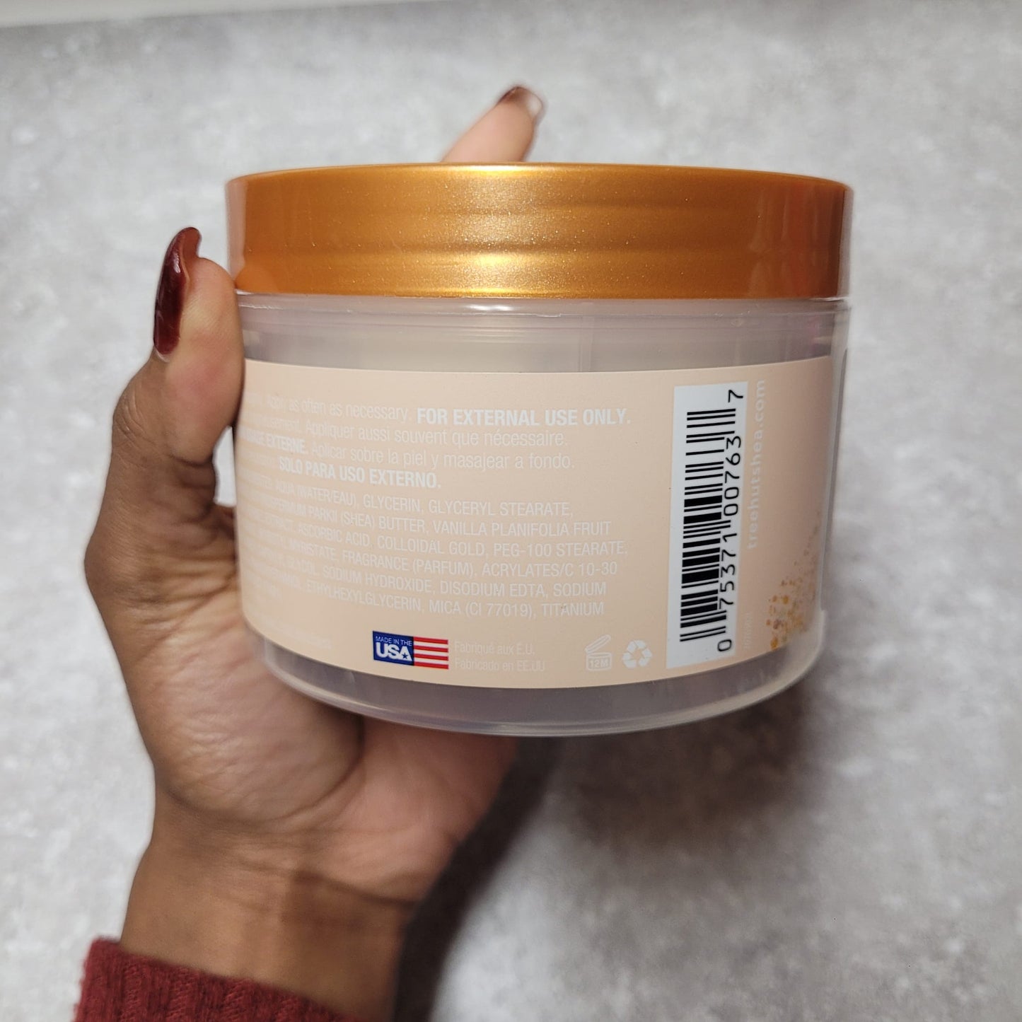 Tree Hut Vanilla Whipped Shea Body Butter (240 g)