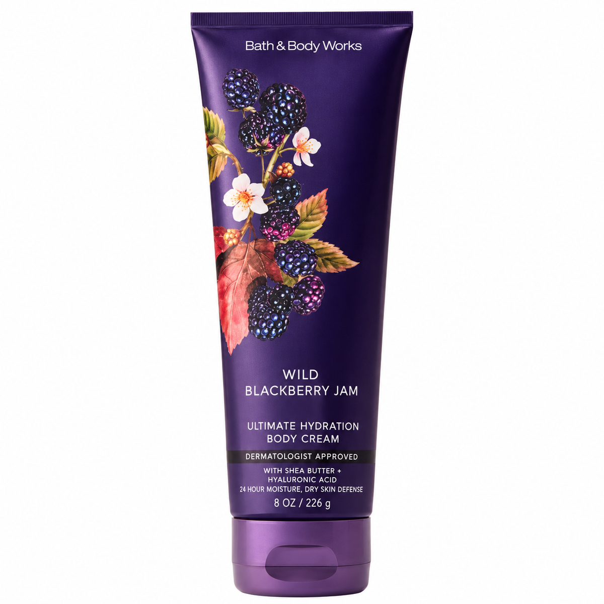 Bath & Body Works Wild Blackberry Jam Ultimate Hydration Body Cream 226g / 8 oz