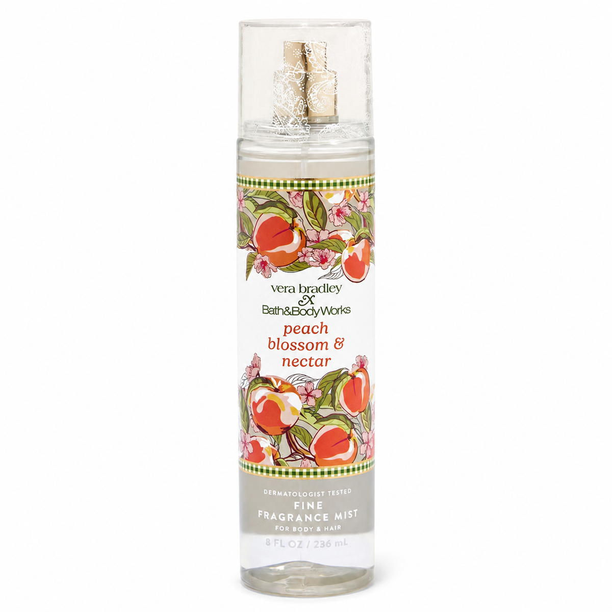 Bath & Body Works x Vera Bradley Peach Blossom & Nectar Fine Fragrance Mist 236ml / 8 fl oz