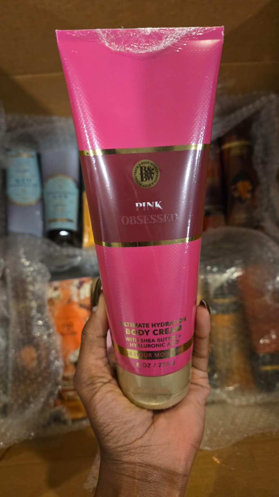Bath & Body Works Pink Obsessed Ultimate Hydration Body Cream 226g / 8 oz