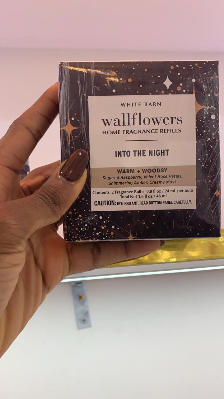 Bath & Body Works Into the Night Wallflower Refill 24ml - Set of 2 - Total 48ml