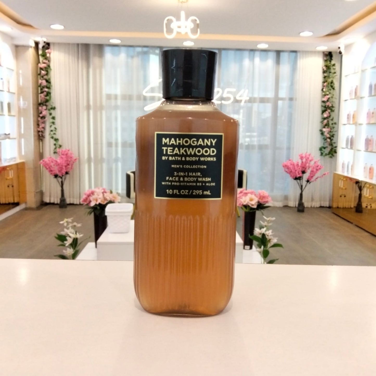 OLD STOCK Bath & Body Works Mahogany Teakwood Body Wash – Men (295 ml)
