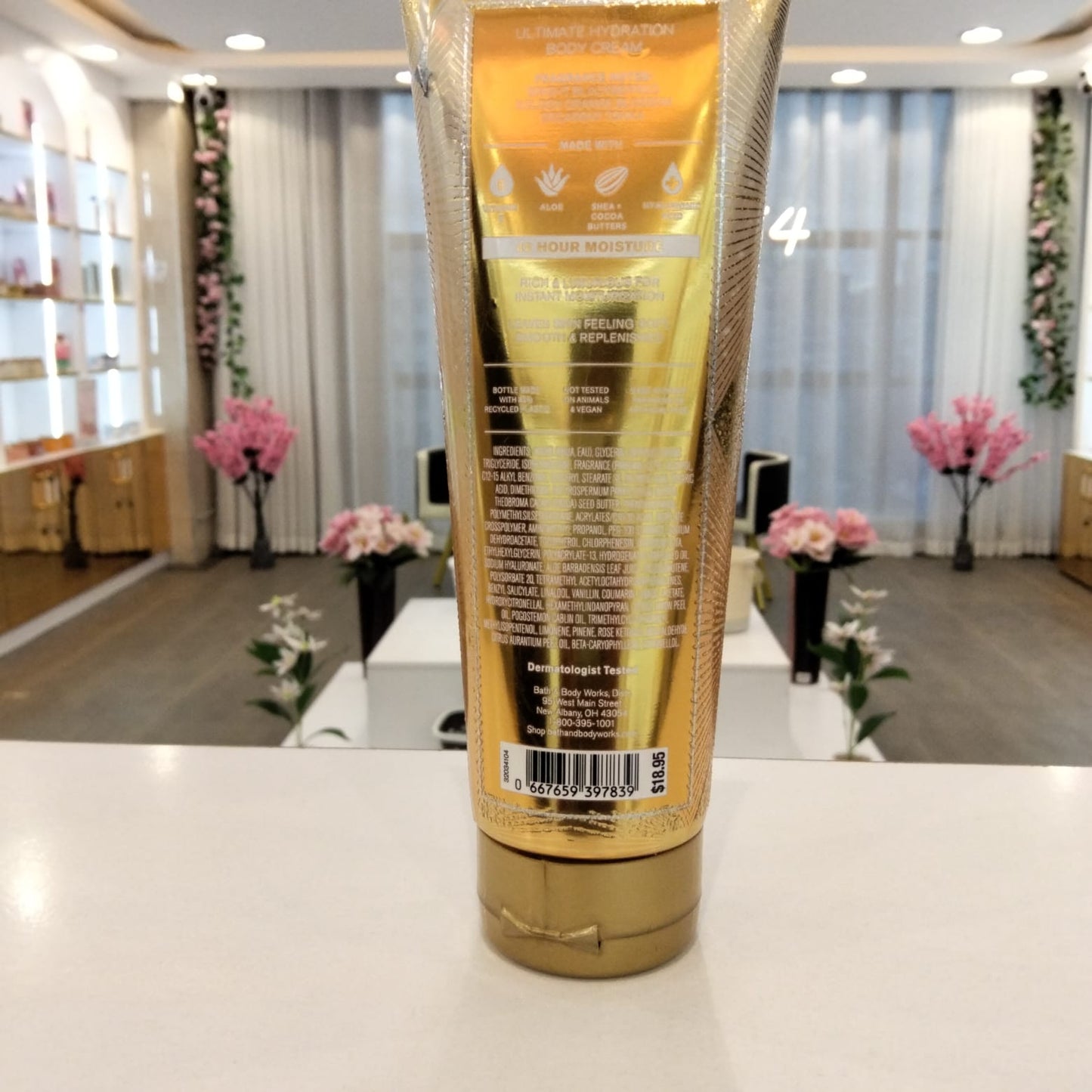 Bath & Body Works Touch of Gold Ultimate Hydration Body Cream 226g