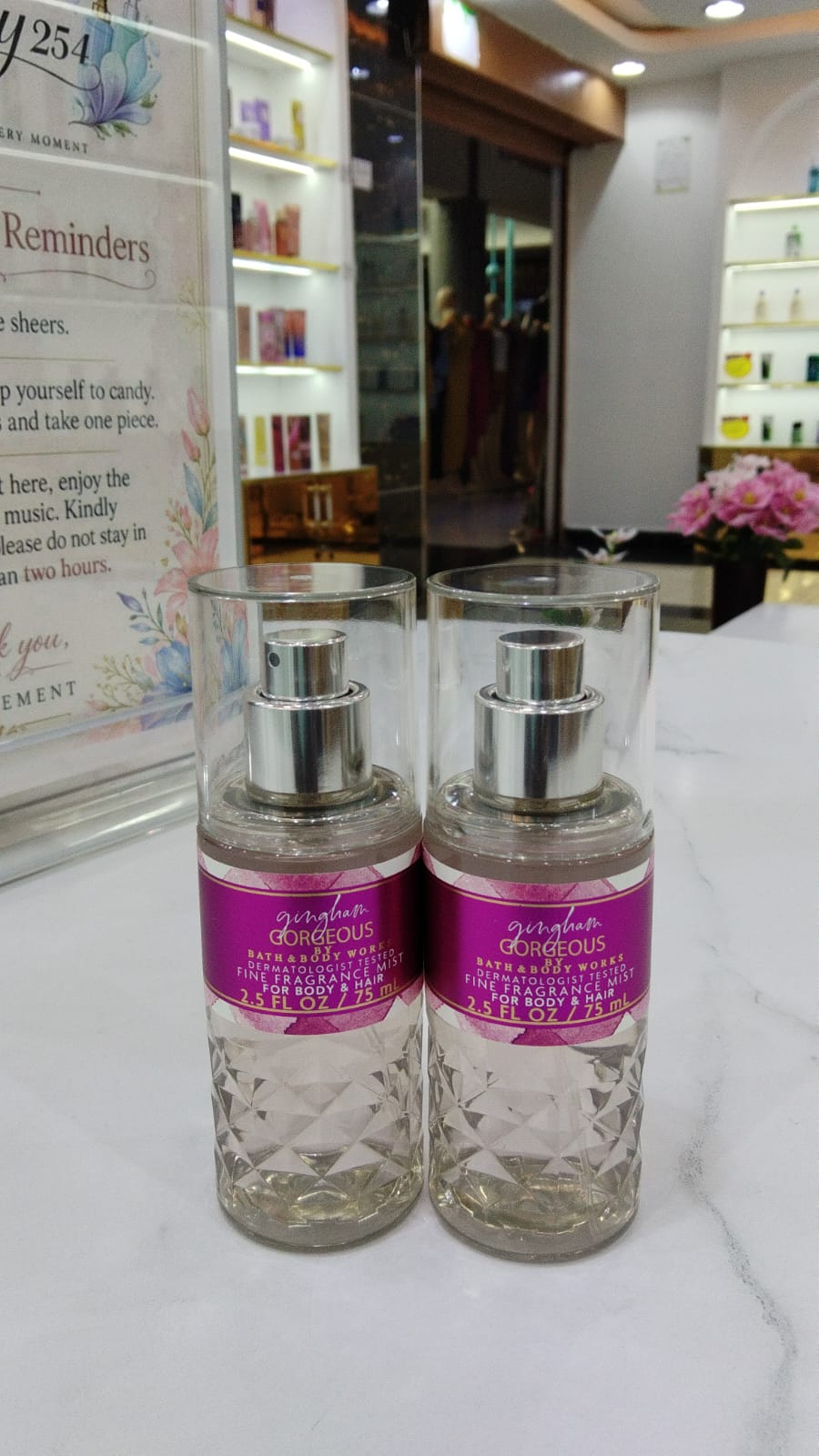 Bath & Body Works Gingham Gorgeous Travel Size Fine Fragrance Mist 75ml