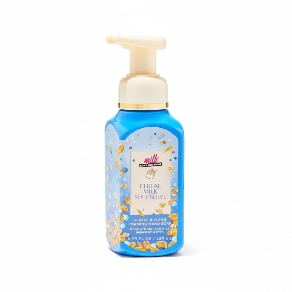 Cereal Milk Soft Serve Foaming Hand Soap