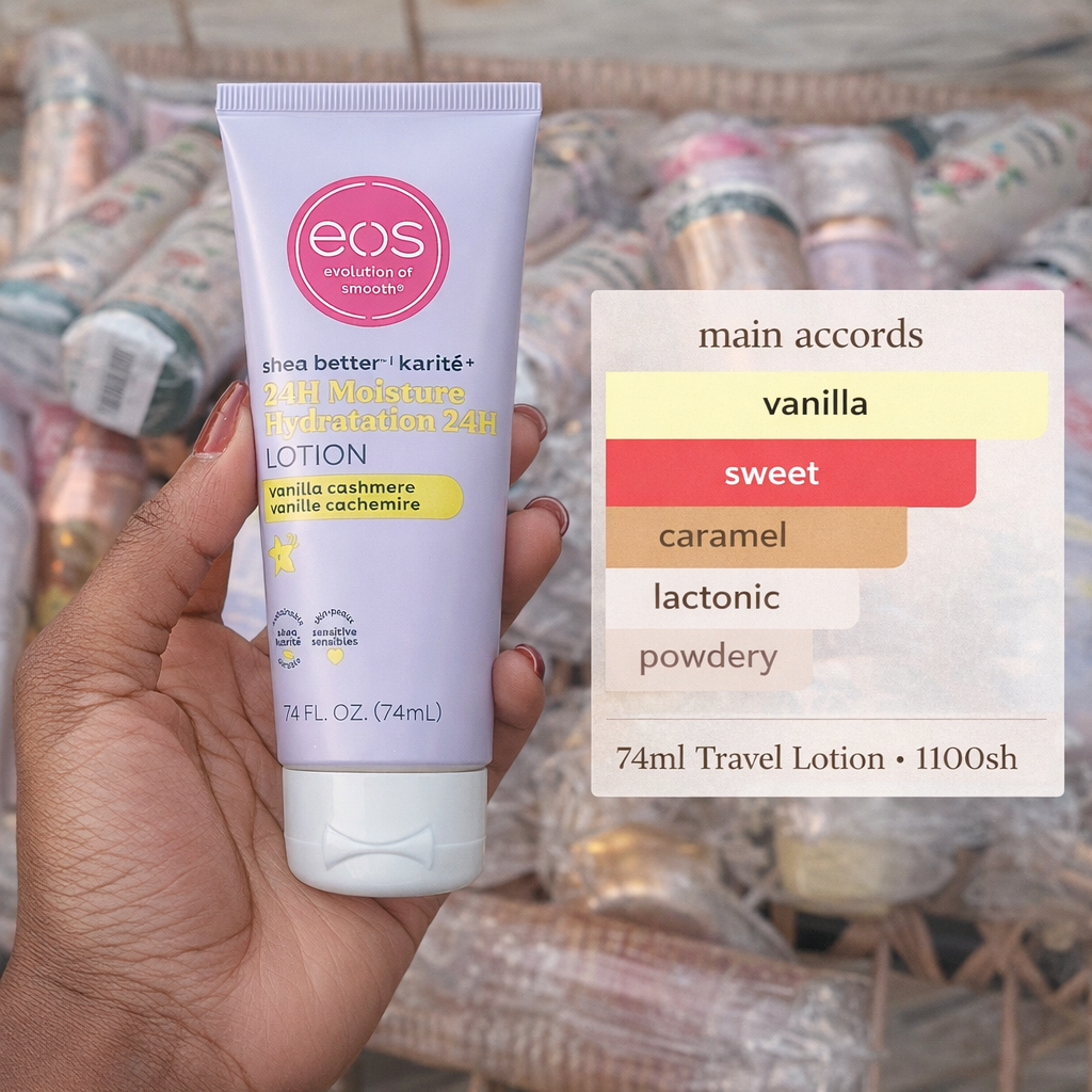 eos Vanilla Cashmere Travel Size Body Lotion 74 ml