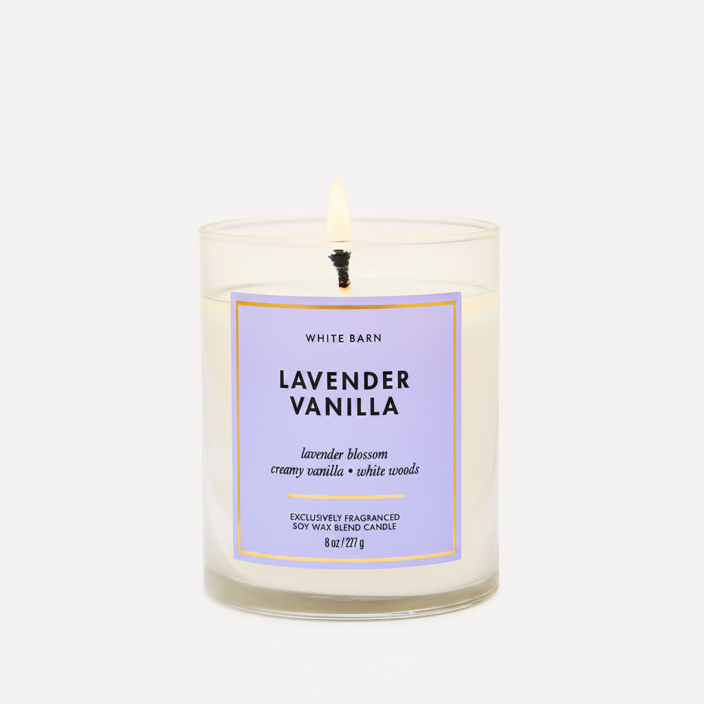 Lavender Vanilla Candle