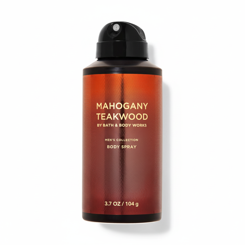 Mahogany Teakwood Body Spray