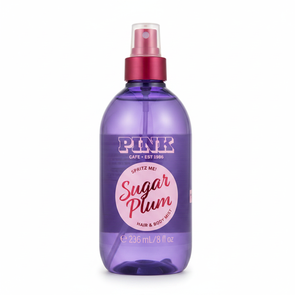 PINK Sugar Plum Hair & Body Mist