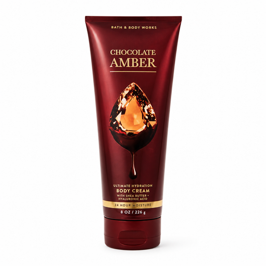 Bath & Body Works Chocolate Amber Ultimate Hydration Body Cream 226g / 8 oz