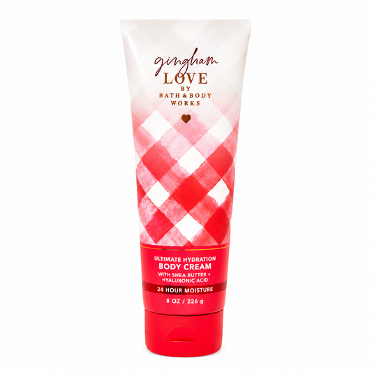 Bath & Body Works Gingham Love Ultimate Hydration Body Cream 226g / 8 oz