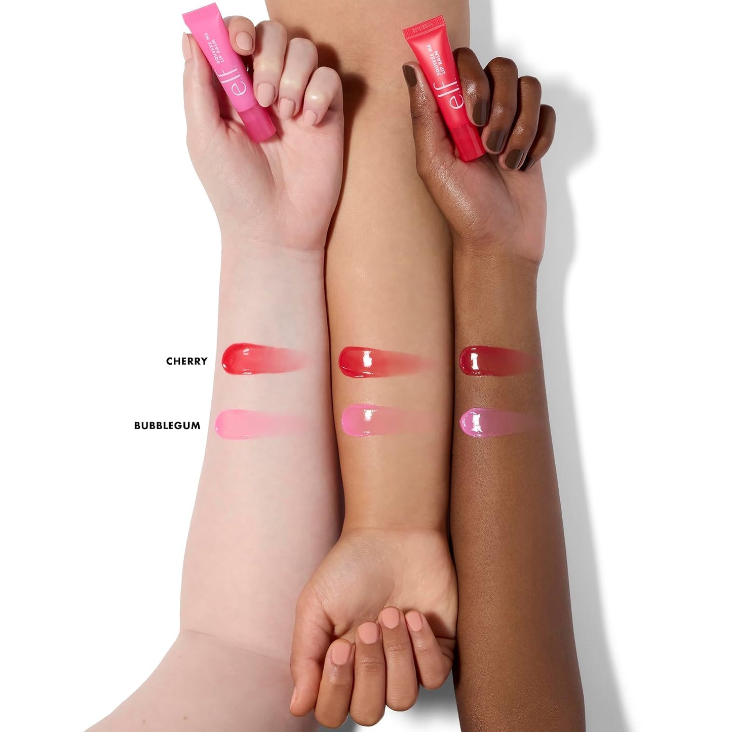 e.l.f. Squeeze Me More Cherry & Bubblegum Lip Balm Duo 2-Pack