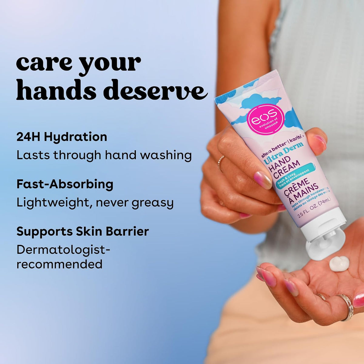 eos Fresh & Cozy Shea Better Hand Cream 74ml / 2.5 fl oz
