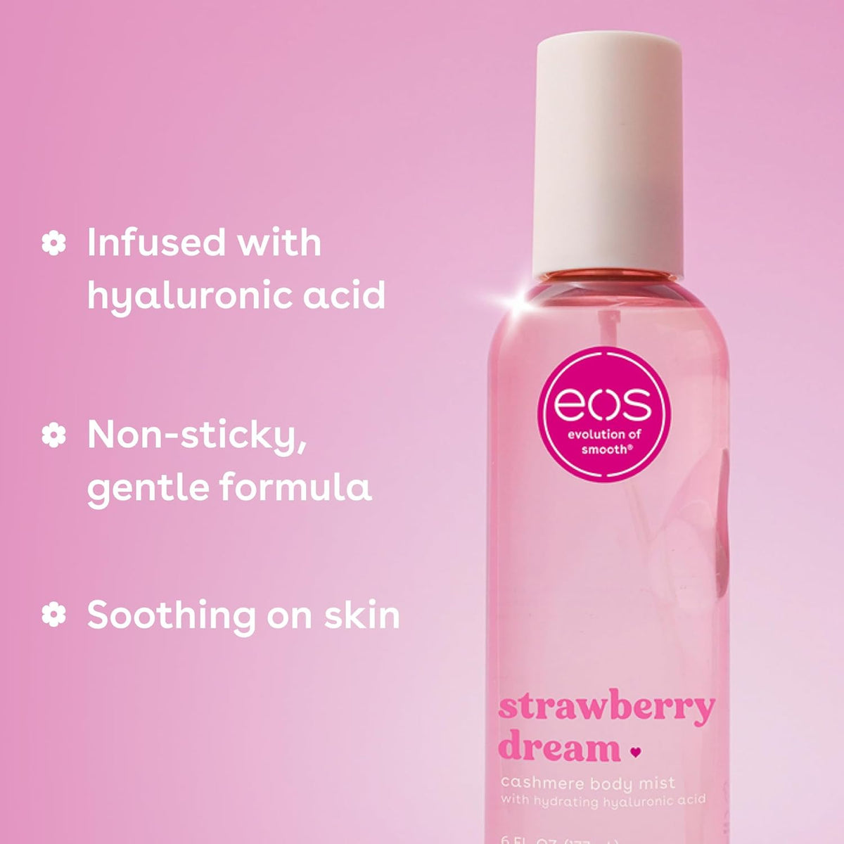 eos Strawberry Dream Cashmere Body Mist 177ml / 6 fl oz