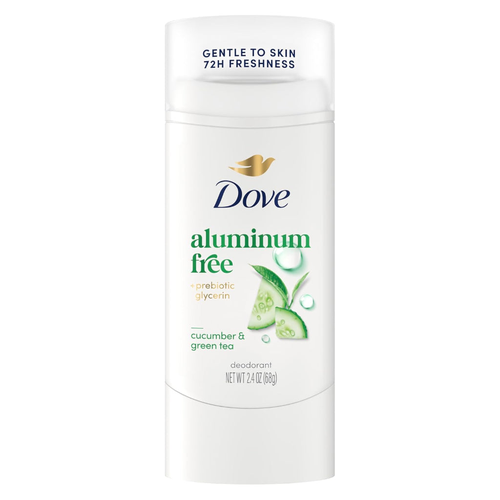 Dove Aluminum Free (0%) Cucumber & Green Tea Deodorant Stick 74g