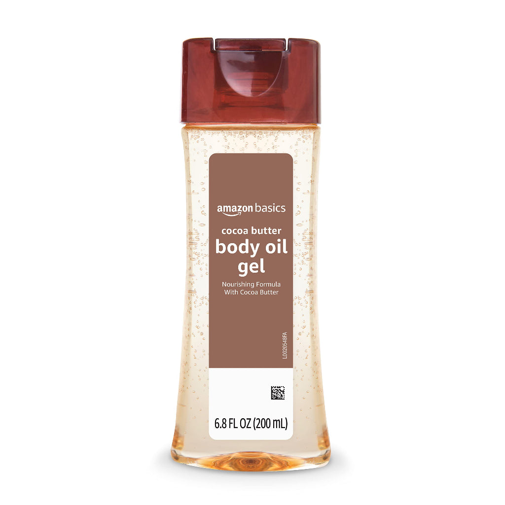 Amazon Basics Body Oil Gel with Cocoa Butter 200ml