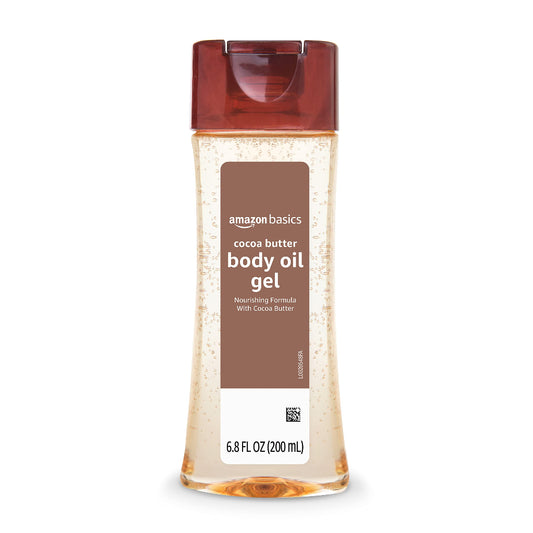 Amazon Basics Body Oil Gel with Cocoa Butter 200ml