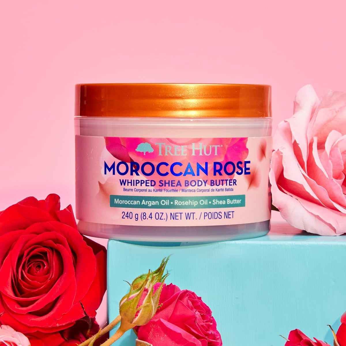 Tree Hut Moroccan rose Whipped Shea Body Butter - 240g
