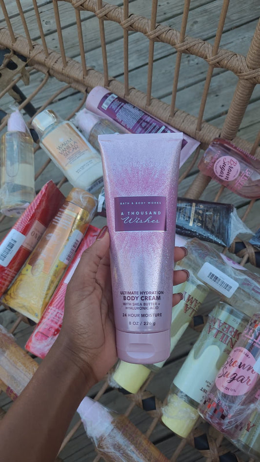 Bath & Body Works A Thousand Wishes Body Cream (226g)