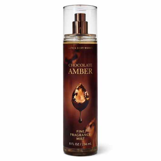 Bath & Body Works Chocolate Amber Shower Mist - 236ml