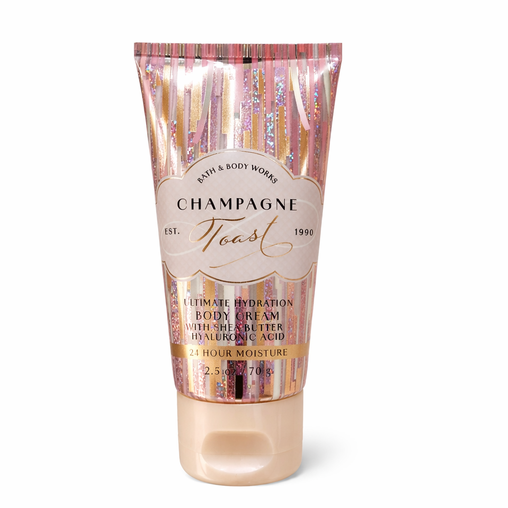 Bath & Body Works Champagne Toast Mini / Travel Size Ultimate Hydration Body Cream - 70g