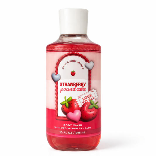 Bath & Body Work's Strawberry Poundcake shower gel - 295ml