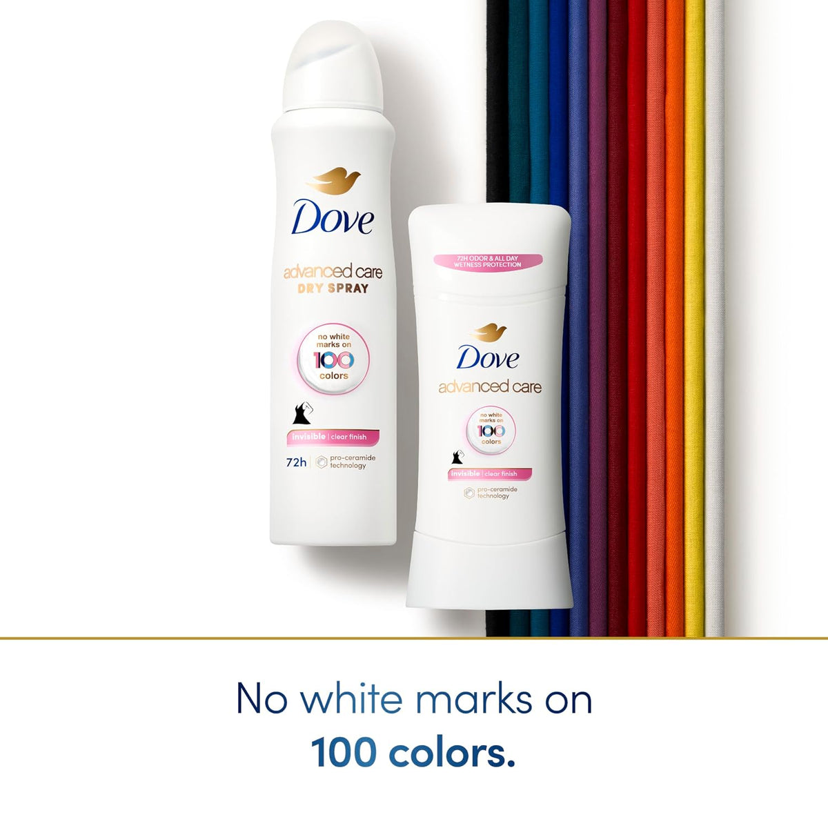 Dove Advanced Care Clear Finish 72-Hour Dry Spray Antiperspirant & Deodorant (136 g)