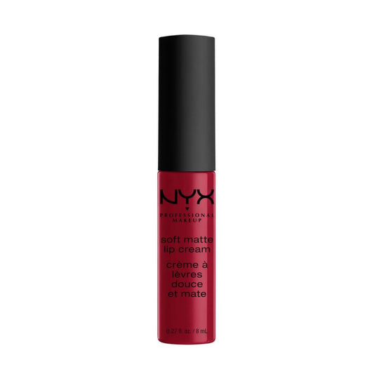NYX Professional Makeup Monte Carlo (Deep Cranberry, Red) Soft Matte Lip Cream Liquid Lipstick 8ml