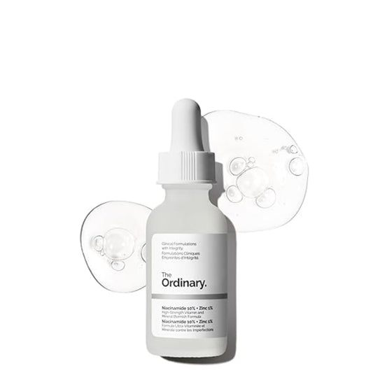 The Ordinary Niacinamide 10% + Zinc 1% Smoothing Serum for Blemish-Prone Skin 30ml