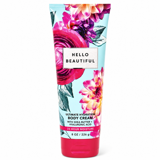 Bath & Body Works Hello Beautiful Ultimate Hydration Body Cream 226g / 8 oz