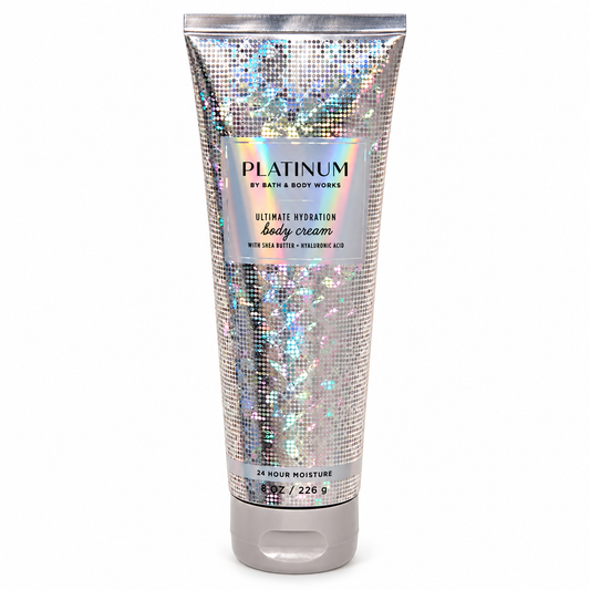 Bath & Body Works Platinum Ultimate Hydration Body Cream 226g / 8 oz
