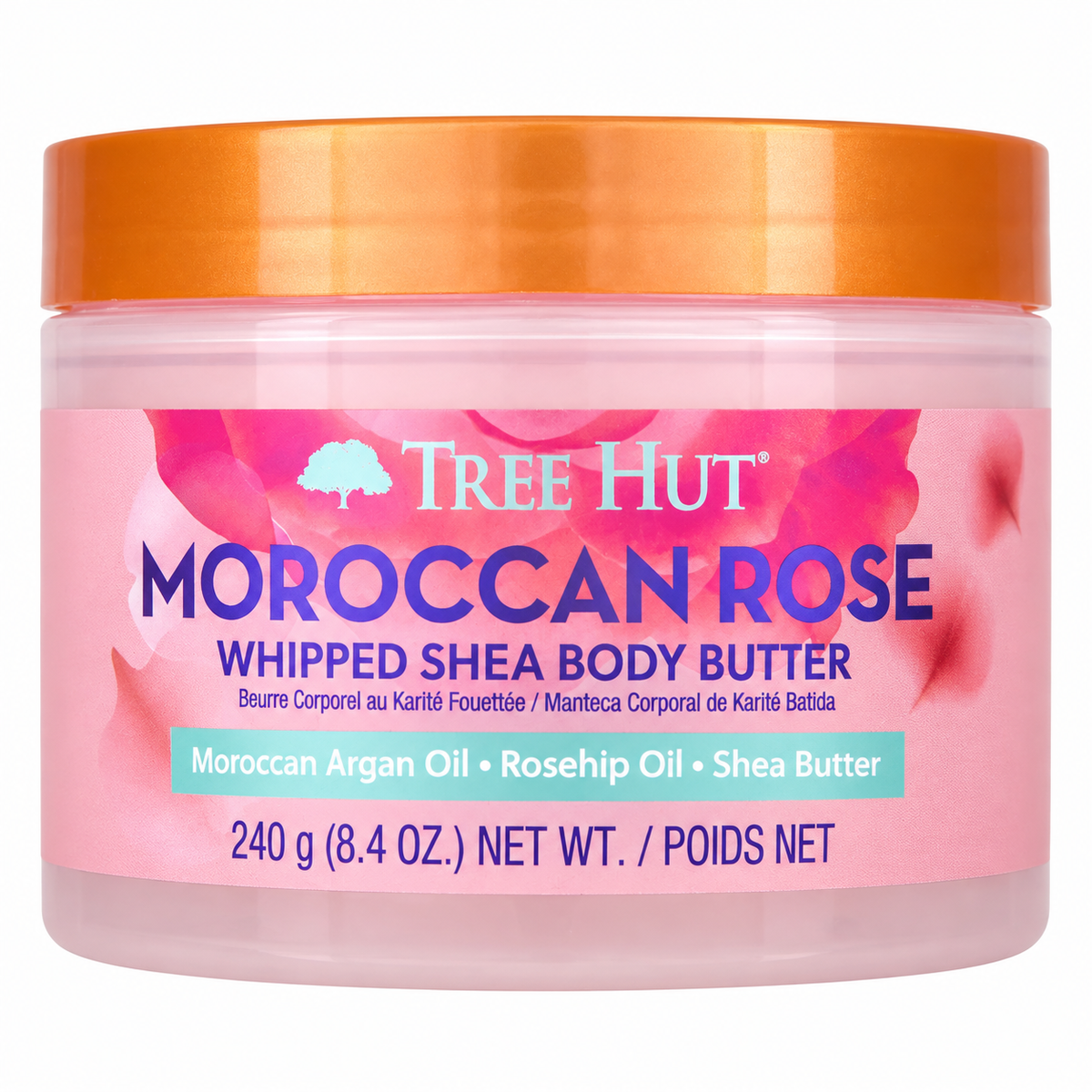 Tree Hut Moroccan rose Whipped Shea Body Butter - 240g