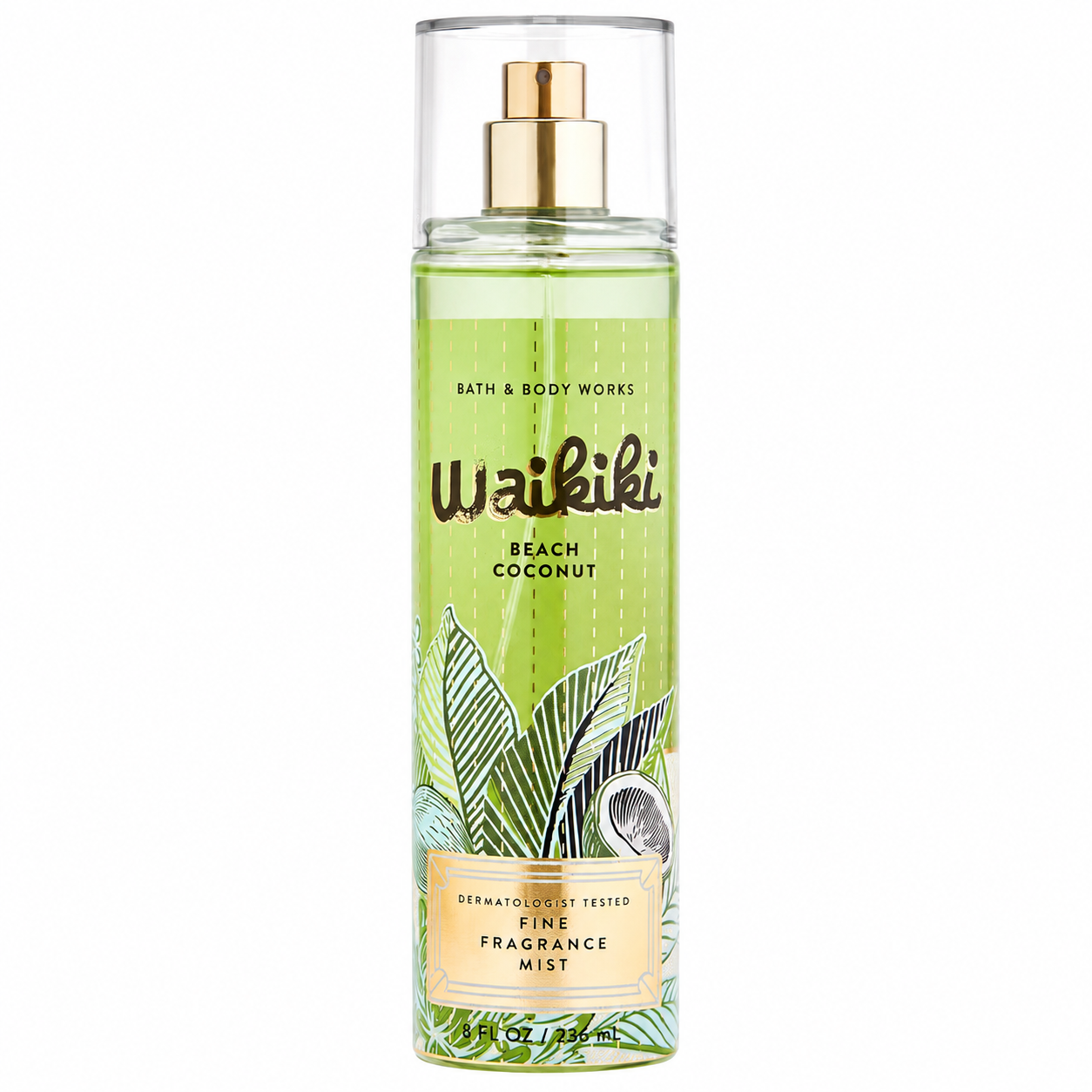 Bath & Body Works Waikiki Beach Coconut Fine Fragrance Mist 236ml / 8 fl oz