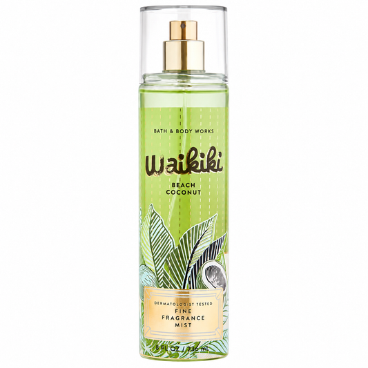 Bath & Body Works Waikiki Beach Coconut Fine Fragrance Mist 236ml / 8 fl oz