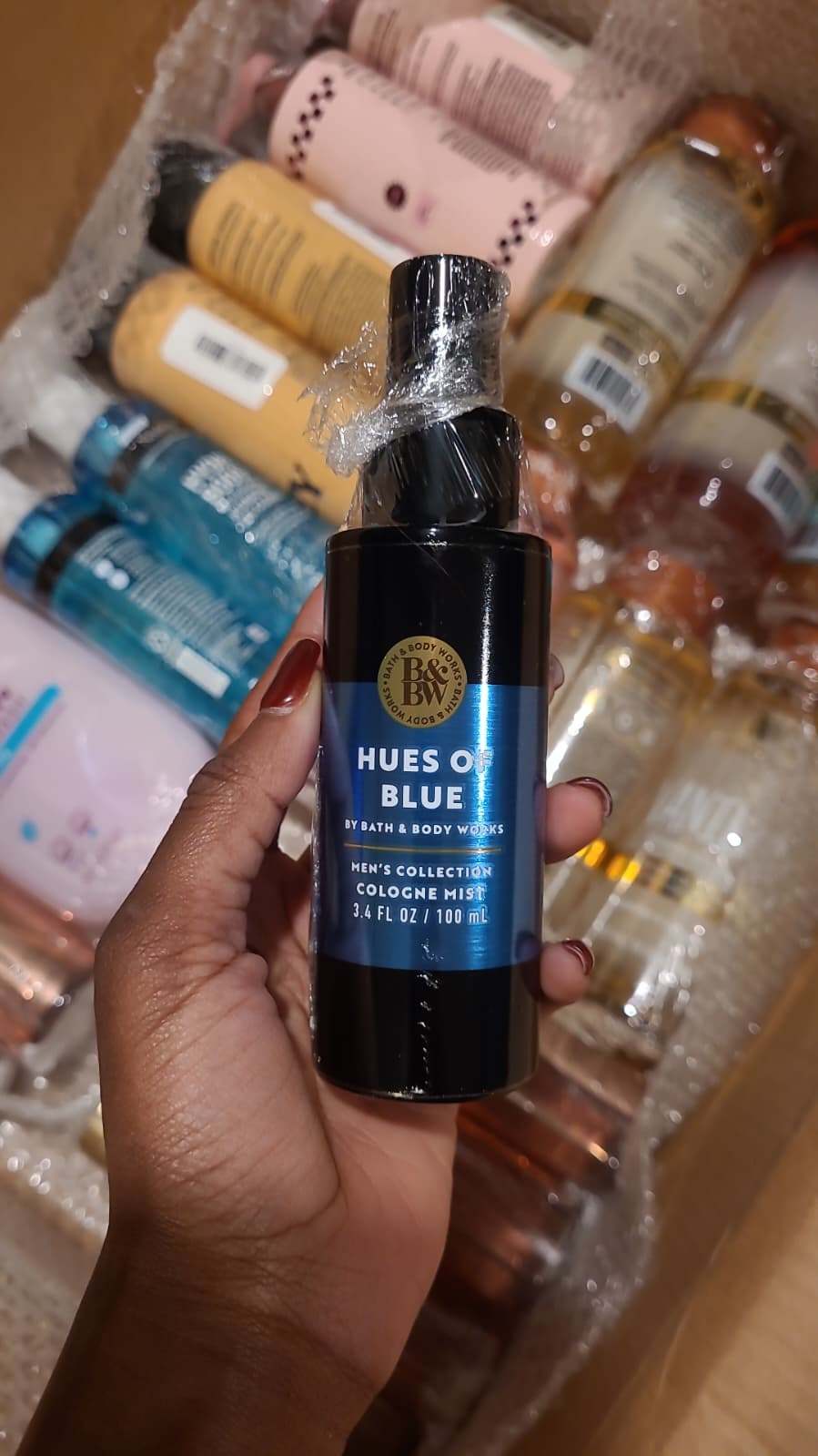 Bath & Body Works Hues In Blue Mini - Travel Size Mist – Men 100ml