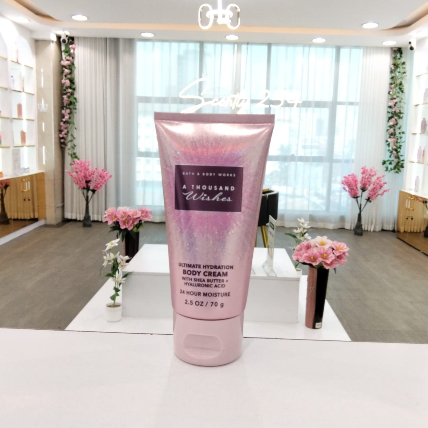 Bath & Body Works A Thousand Wishes Travel Size Ultimate Hydration Body Cream 70g