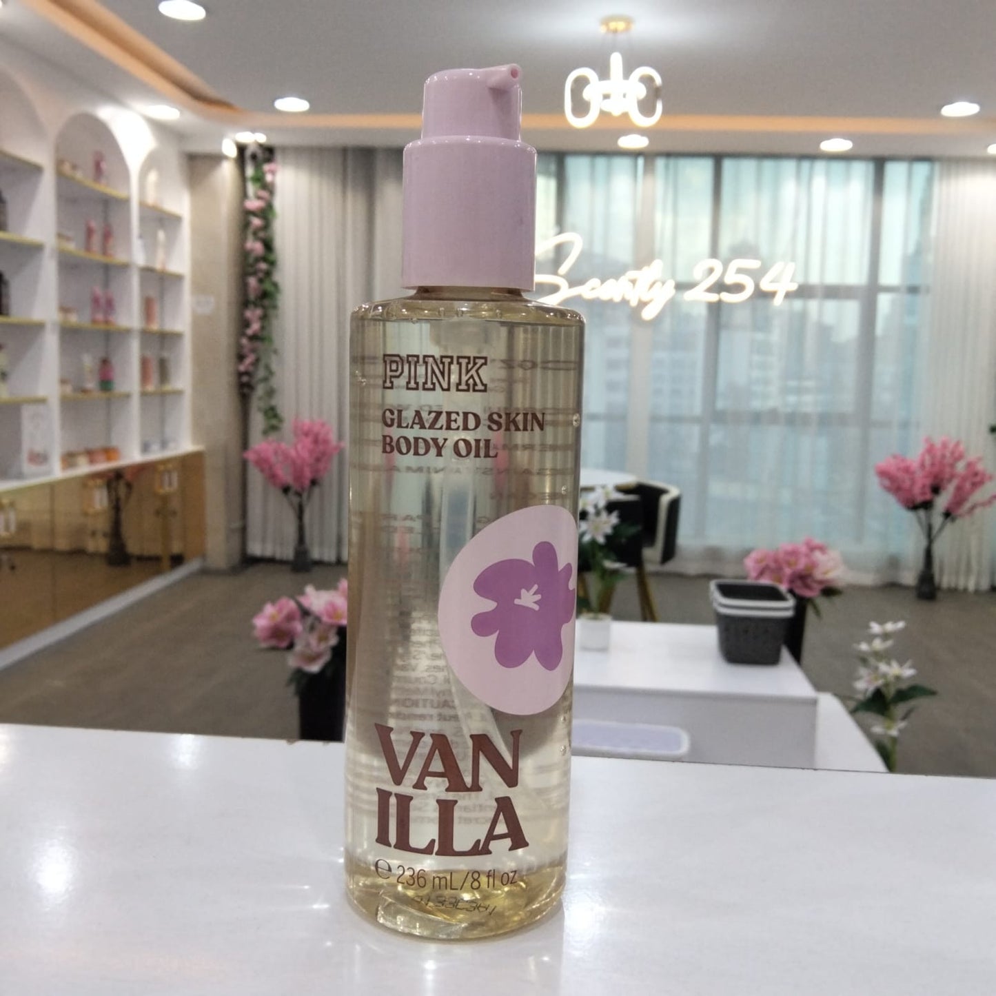 Pink Vanilla Body Oil 236ml