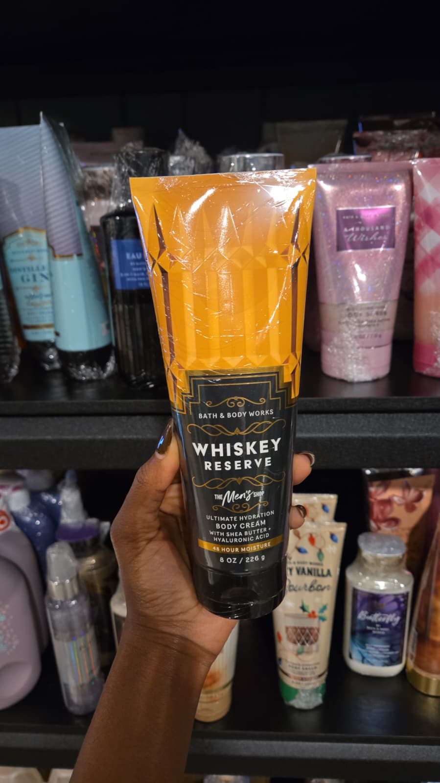 Bath & Body Works Whiskey Reserve Ultimate Hydration Body Cream 226g / 8 oz