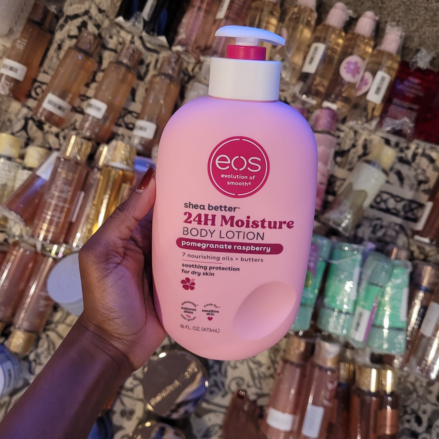 eos Pomegranate Raspberry Lotion- 473ml