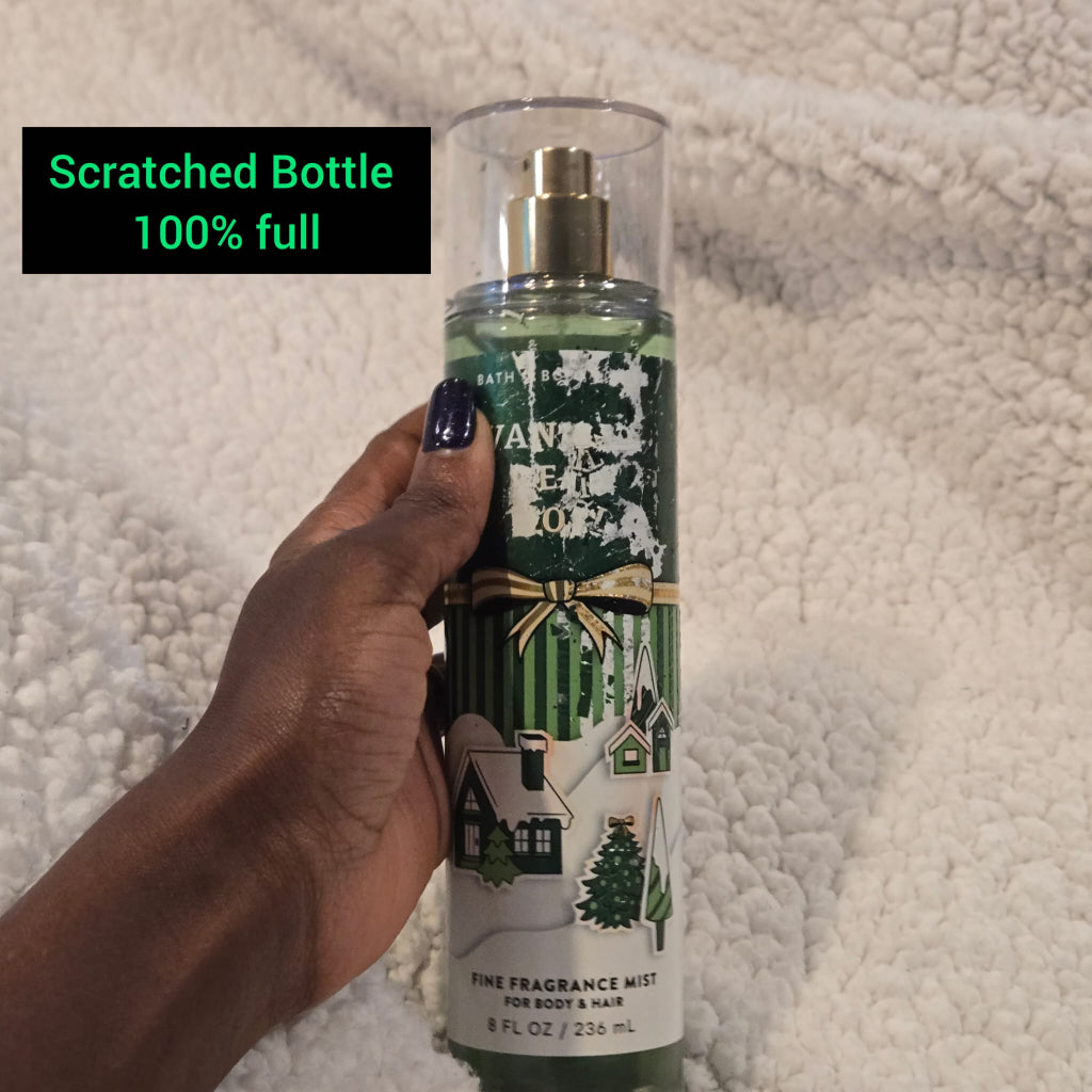 DAMAGED BOTTLE Bath & Body Works Vanilla Bean Noel Fine Fragrance Mist 236ml / 8 fl oz