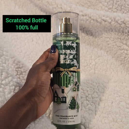 DAMAGED BOTTLE Bath & Body Works Vanilla Bean Noel Fine Fragrance Mist 236ml / 8 fl oz