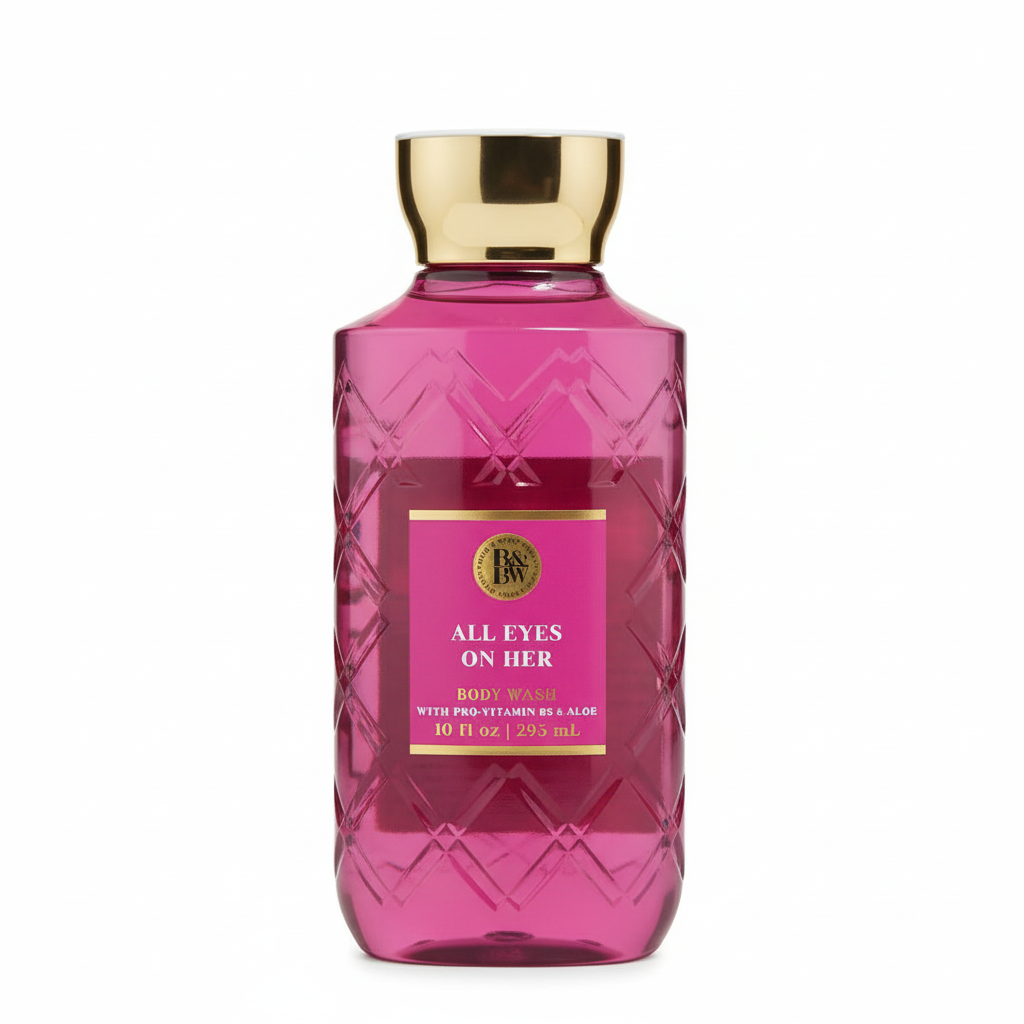 All Eyes On Her Body Wash - White Background