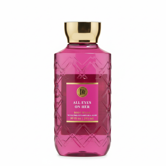 All Eyes On Her Body Wash - White Background